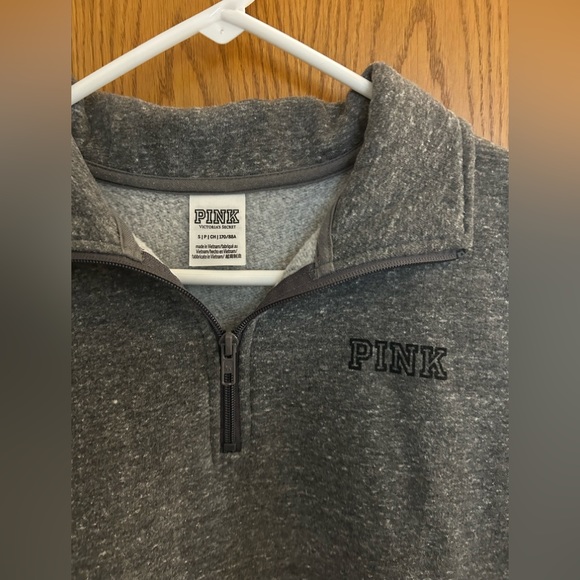 Pink Quarter Zip - Picture 2 of 3